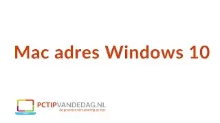 Mac adres Windows 10
