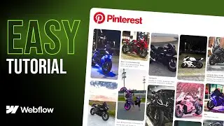 Pinterest Grid With Webflow: Easy method