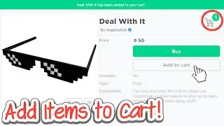 How to Add Items to Shopping Cart on Roblox! (2024)