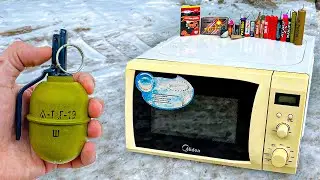 ✅ МИКРОВОЛНОВКА + МОЩНАЯ ПЕТАРДА 💥 ТОП ПЕТАРД в МИКРОВОЛНОВОЙ ПЕЧИ 🔥 Печку больше не собрать!