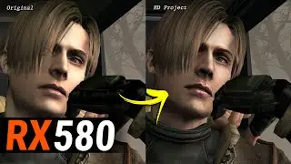 RESIDENT EVIL 4 MOD HD PROJECT | RX 580 8GB + RYZEN 5 3600 | MAX | 1080p, 1440p | PC BENCHMARK