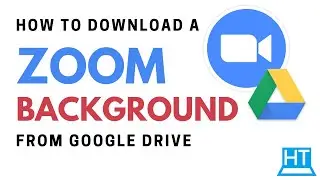 How to Download a Zoom Background from Google Drive