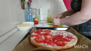 МЕГА БЫСТРАЯ ПИЦЦА #ПИЦЦА НА ЛЕПЕШКЕ