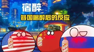 【波兰球】宿醉，各国喝醉后的反应
