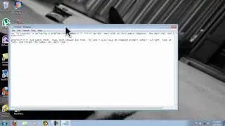 Windows 7 Problem