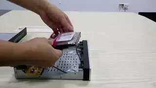 How to remove the hard drive from DVR system