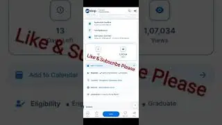 Walmart is hiring for software engineer | Job Updates | Job in IT sector | Job seeking | Ytshorts