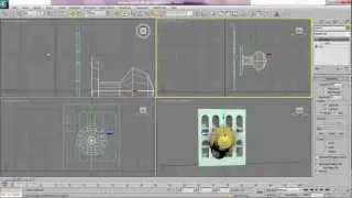 3DS Max Bookcase Part 2