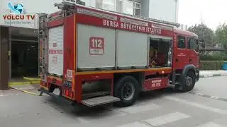 "ULUDAĞ ÜNİVERSİTESİ TIP FAKÜLTESİ HASTANESİNDE YANGIN"