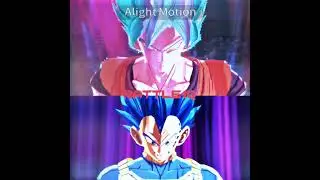 SSBE Vegeta VS SSB Kaioken Goku | Goku and Frieza VS SSJ3 Goku and SSJ2 Vegeta | #anime #edit #vs