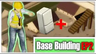 Kitchen And Stairs EP2 | Mega-Base Build | Project Zomboid Build 41 2022