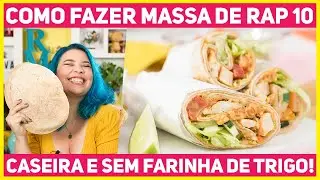 MASSA DE RAP10 SEM FARINHA DE TRIGO! 3 REAIS e RENDE MUITO | Sem Glúten | Receitas de Minuto 613