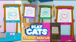 ALL PAINT LOCATION: Play Cats Morph Friend Rescue