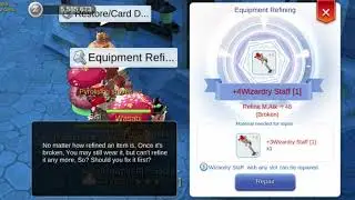 Insane! Refine Wizardry Staff Ragnarok Mobile