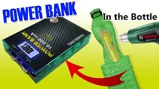 a brilliant idea from a bottel made power bank lifetime hacks