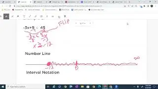 Solving Linear Inequalities with Interval Notation