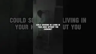 Chilling CCTV Footage Captures Secret Home Intruder #disturbing #scary #cctv