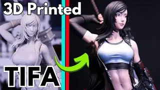 3D Printed Tifa Lockhart | Final Fantasy 7 Rebirth