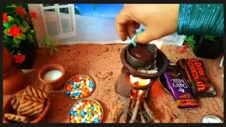 miniature dairy milk cake #viral #minifoods #minicooking #dairymilk