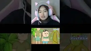 si wahyu udah dianterin malah gatau terimakasih 😂 #reaction #animasi #podtoon