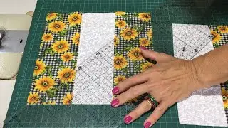 O TRUQUE para Costurar BLOCO de PATCHWORK Lindíssimo
