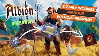 How to make millions of silver without premium - Albion Online | GIVEAWAY