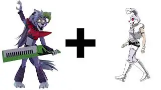 Roxanne Wolf + Moondrop +Freddy  =??? Five Nights at Freddy's Animation