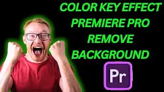 color key effect premiere pro remove background