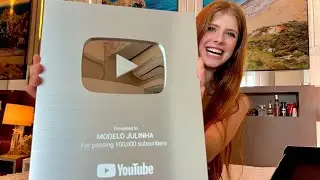 A PLACA DO MEU CANAL CHEGOU! 🪧😍👏🏻- Modelo Julinha (FEVEREIRO/2023)