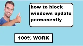 how to disable windows update permanently in windows 11 or 10