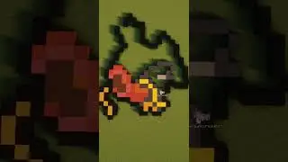 Magikarp pixel art #shorts #emojichallenge #minecraft #minecraftbuilding #timelapse
