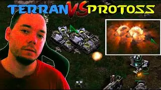 Terran vs Protoss Dark Templars Buscaminas lol Starcraft Remastered