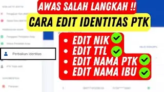 How to Edit Student Identity Numbers in Dapodik | Easy - Latest
