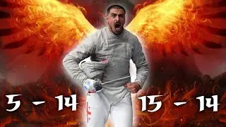 Most  INSANE  Fencing comeback ever!  Sandro Bazadze Padua 2023🇬🇪🤺