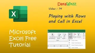 How To Insert & Delete Rows, Columns, Cells & Sheets In MS Excel