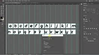 Font Making Illustrator Tutorial   Creating Italics Fonts #000