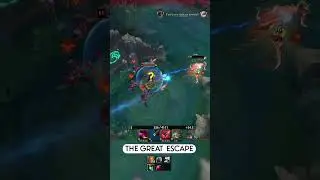 KATARINA 0 HP ESCAPE #katarina #leagueoflegends