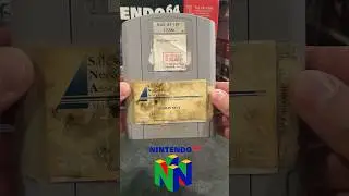 Konami N64 prototype cartridge!!! #nintendo #retrogaming #shorts