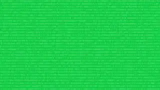 Green Screen | Animated Binary Code  Background great for AI (Artificial Intelligence)