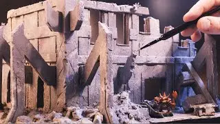 Make Your Own Warhammer 40k Ruined Buildings From Scratch