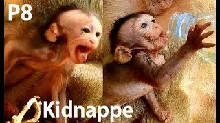 After Cry 3hours in hand kidnapper Cruella baby Lola bite better get water from Cameramen.