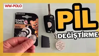 Volkswagen Polo / zayıflayan kumanda pilini değiştirme?