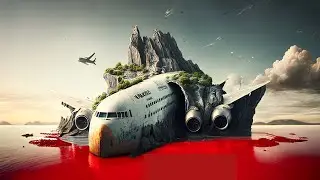 Struck by Lightening, Plane Crash lands on a bloody Island! #viralvideo #movie