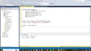 How to insert data in sql table 