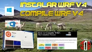 Install WRF Version 4 - Windows 10 - 15 min.