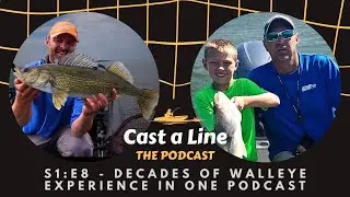 Cast a Line - S1 E8 - Walleye Insights From Pro Guides - The Upgren Boys