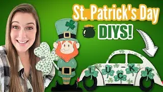 Crafty St. Patrick's Day Decor Ideas (January 2024 Craft Club Tutorial)