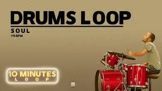 FREE DRUMS LOOP - Soul - 115 BPM 🥁