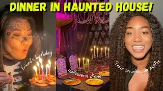 WEEK VLOG | Dinner at Haunted House, Birthday Get Together, & More!