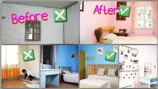 He changed his dirty room OMG 😳 حول غرفتة السيئة للغاية الي غرفة جميلة ومنظمة